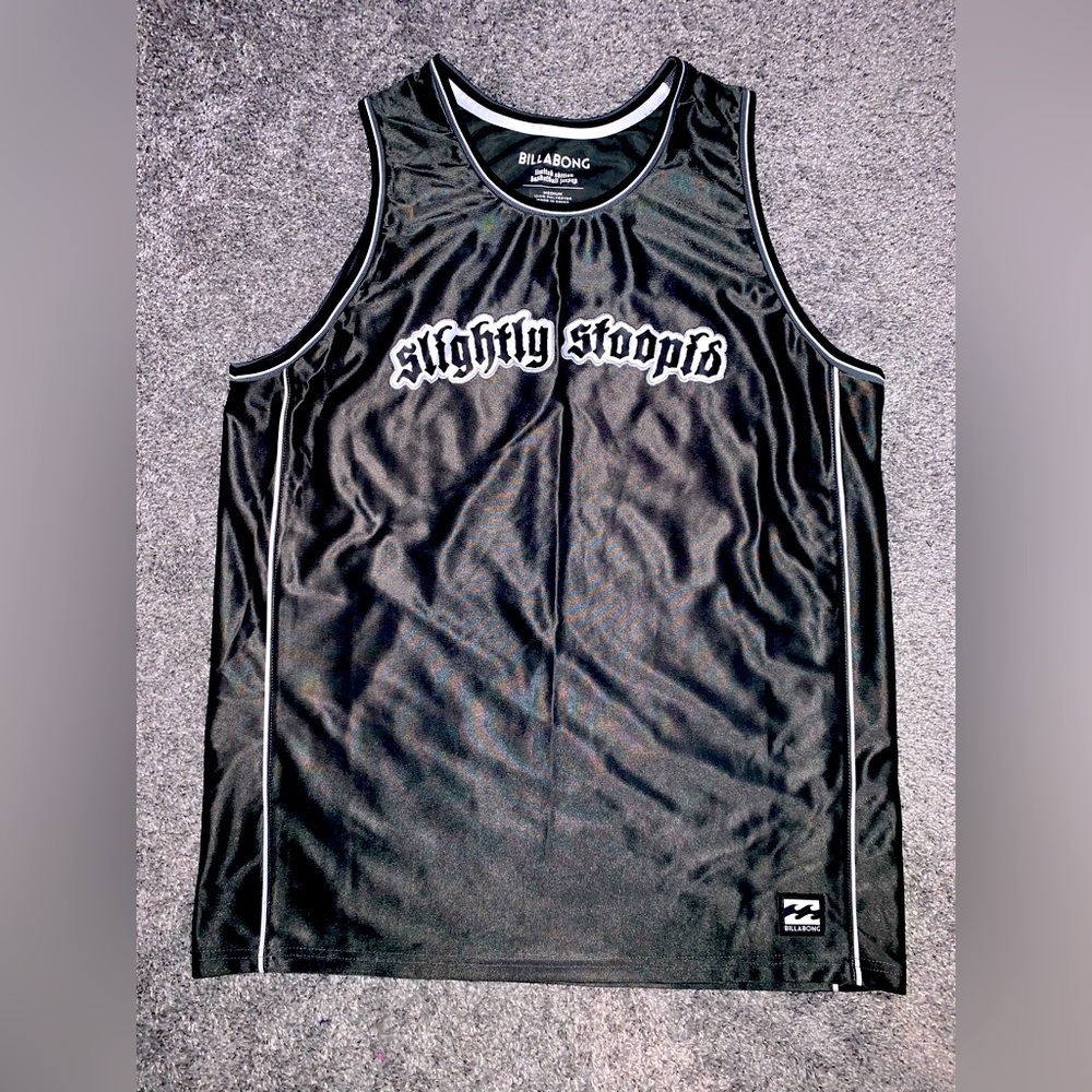 Slightly Stoopid Billabong LIMITED EDITION Basketball Jersey MEDIUM RARE